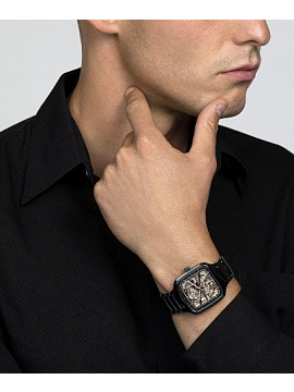 Часы True Square Automatic Open Heart 38 mm R27086162