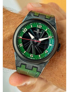 Perrelet Turbine Carbon Forest Green 44 MM A4065/4